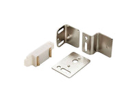 Amerock  3/4 in. W x 1-15/16 in. L White  Plastic  Magnetic Catch  1 pk