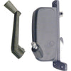 Prime-Line  Silver  Steel  Left  Awning  Window Operator  For Tucker Windows