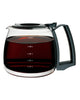 Proctor Silex Black Glass Carafe