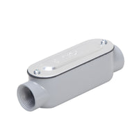 TayMac 1 in. D Die-Cast Aluminum Conduit Body For Rigid/IMC 1 pk