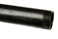 Ace Pre-Cut Pipe Black 2 " X 60 " Steel