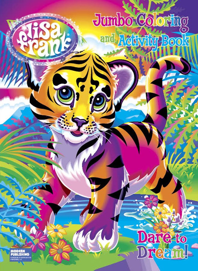 Kappa Publication 111773 Lisa Frank Jumbo Coloring & Activity Book ...