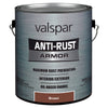 Valspar Anti-Rust Indoor and Outdoor Gloss Brown Oil-Based Enamel Rust Prevention Paint 1 qt