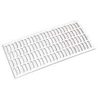 Amerimax 4.5 in. W x 60 in. L White Vinyl Gutter Guard (Pack of 20)