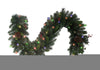 Celebrations 6 ft. L LED Prelit Multi Cedar Pine Christmas Garland (Pack of 6)