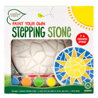 Creative Roots Paint Your Own Stepping Stone Activity Kit Paper/Plastic