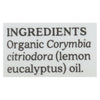 Aura Cacia - Organic Essential Oil - Lemon Eucalyptus - .25 fl oz