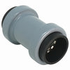 SimPush 1/2 in. D Aluminum Conduit Coupling For EMT 5 pk