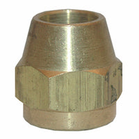 1/4" BRS Flare Nut (Pack of 6)