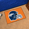 NFL - Denver Broncos Helmet Rug - 19in. x 30in.