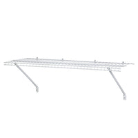 All-Purpose Wire Shelf Kit, White, 2-Ft. x 12-In.