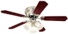 Westinghouse Contempra Trio 42 in.   Brushed Nickel Brown LED Indoor Ceiling Fan