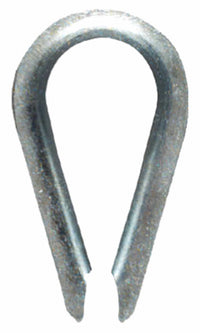 Rope Thimble, Zinc, 3/16-In.