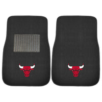 NBA - Chicago Bulls Embroidered Car Mat Set - 2 Pieces