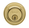 Kwikset SmartKey Polished Chrome Metal Deadbolt