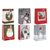 Gift Bags, Medium (Pack of 12)