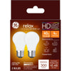 GE Relax A15 E26 (Medium) LED Bulb Soft White 40 W 2 pk