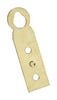 9-1/6  4 pk National Hardware Brass-Plated Steel Hanger Plates 2 in. (Pack of 5)