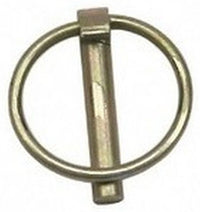 Lynch Pin, Category 0, Yellow Zinc-Plated, 3/16 x 1-1/8-In.