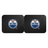 NHL - Edmonton Oilers Back Seat Car Mats - 2 Piece Set