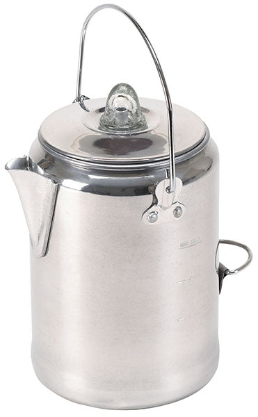 Stansport 277 9 Cup Aluminum Camper's Percolator Coffee Pot