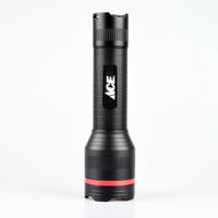 Ace 270 lm Black/Red LED Flashlight AAA Battery