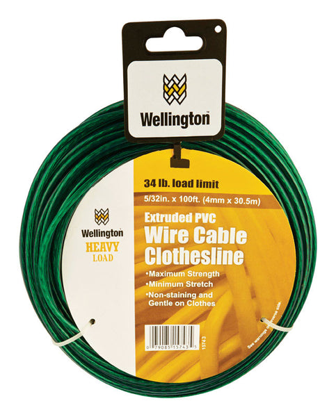 Wellington Braided Cotton Clothesline Rope 7/32 X 200