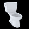 TOTO® Drake® Two-Piece Elongated 1.6 GPF ADA Compliant Toilet, Cotton White