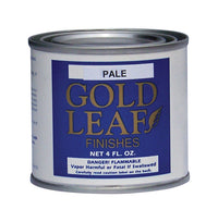 Sheffield Gold Leaf Finishes Gloss Pale Gold Paint Exterior and Interior 672 g/L 4 oz (Pack of 12).