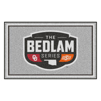 The Bedlam Series - Oklahoma / Oklahoma State 4ft. x 6ft. Plush Area Rug