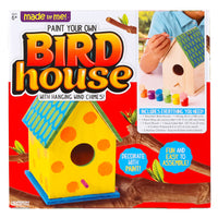 Made By Me Paint Your Own Birdhouse Activity Kit Paper/Plastic