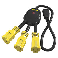 Stanley Commercial, Light Industrial, Residential Vinyl Grounding Outlet Multiplier 14-30R 14/3 AWG