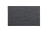 LIVIM NATURAL HOME Jacquard Bath Mat 100% Cotton 1700 GSM Smoked P. Gray