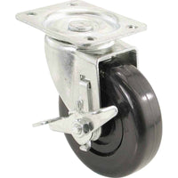 Shepherd Hardware 4 in. D Aluminum Caster 225 lb 1 pk