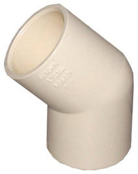 CPVC Pipe Elbow, 45-Degree, 0.5-In.