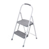 Rubbermaid 37.8 in. H x 16.7 in. W x 2.4 in. D 225 lb. capacity 2 step Steel Folding Step Stool