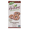 Back To Nature Cookies - Fudge Striped Shortbread - 8.5 oz - case of 6