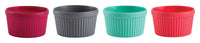 Trudeau Coral/Gray Silicone Ramekin 13 L x 10 W in.