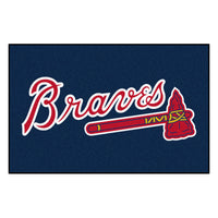 MLB - Atlanta Braves Tomahawk Rug - 19in. x 30in.