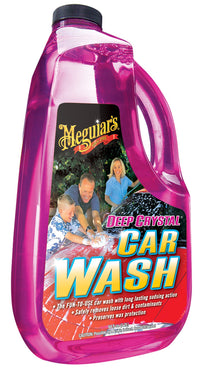 Meguiars G10464 64 Oz Deep Crystal Car Wash