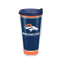 Tervis  NFL  24 oz. Denver Broncos  Insulated Tumbler  Multicolored