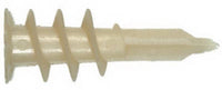 Rawl Zip-It Wall Anchors, Nylon, 3/8 to 1-In., #8,