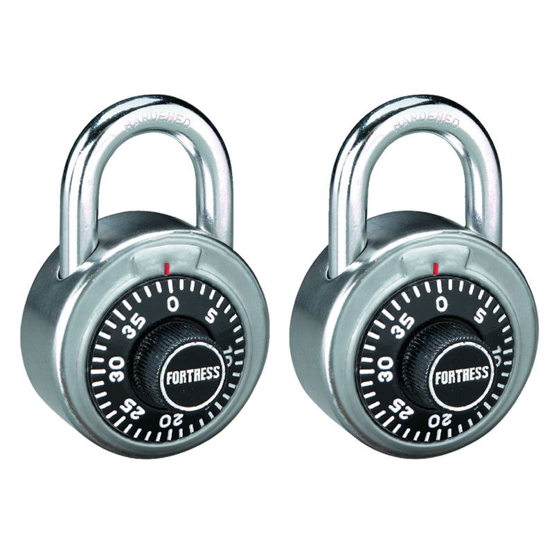 Master Lock 6 in. H X 1-7/8 in. W Stainless Steel 3-Dial Combination P ...