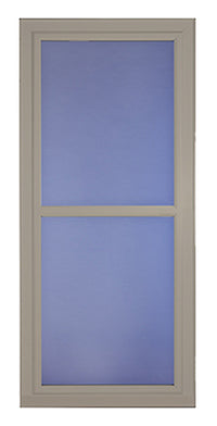 Easy Vent Selection Storm Door, Full-View Glass, Sandstone, 36 x 81-In.