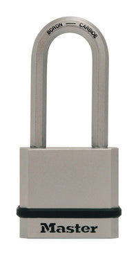 Master Lock 1-3/4 in. W Steel Dual Ball Bearing Locking Padlock Keyed Alike