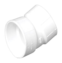 Charlotte Pipe Schedule 40 4 in.   Hub  T X 4 in.   D Hub  PVC Elbow