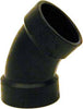 Genova Products 83620 2 Abs-Dwv 45º Elbows