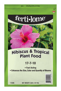 Ferti-Lome HIBISCUS AND TROPICAL PLANT FOOD 17-7-10 Granules Plant Food 4 lb