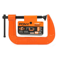 Pony 4 in. x 3 in. D Hobby C-Clamp 800 lb. 1 pc.