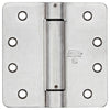 National Hardware N350-892 3-1/2" X 3-1/2" Round Corners Satin Nickel Spring Hinge